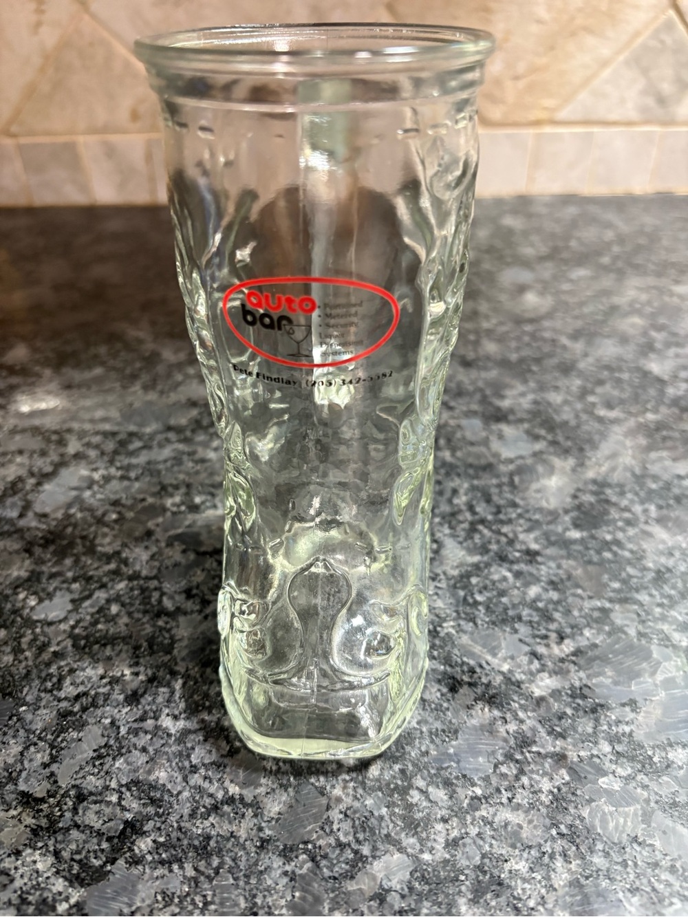 Promotional Barware Glass Boot Glass